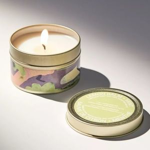 Artist Print Tin Candle- Lemon Balm